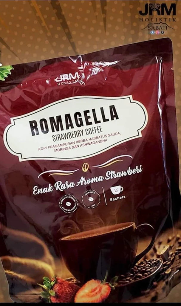 JRM (Jamu Ratu Malaya) - Romagella Strawberry Coffee