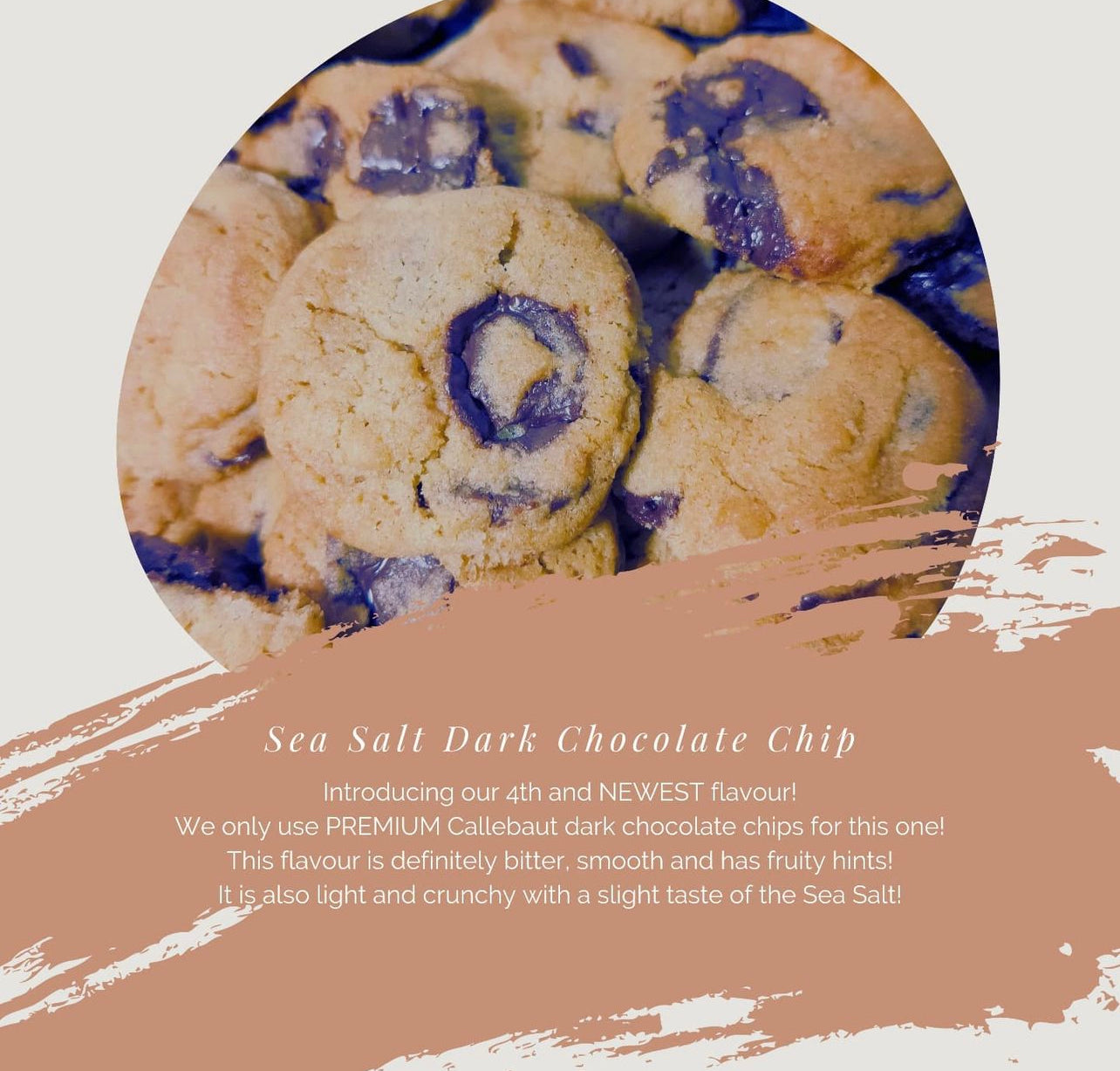 Sea Salt Dark Chocolate Chip Cookies
