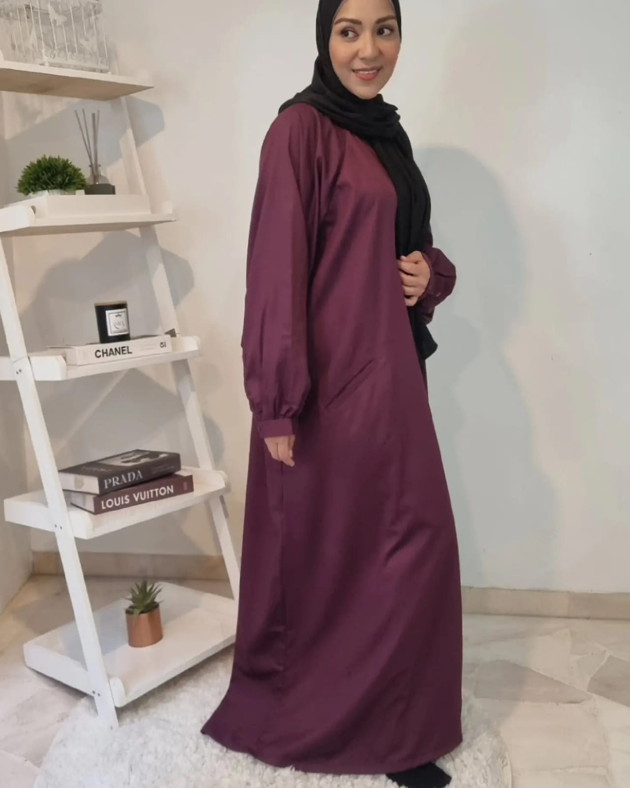 Fazura Button Abaya