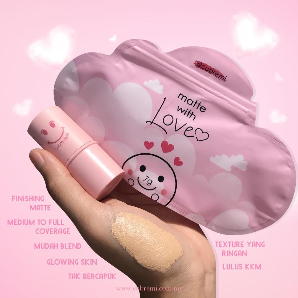 Cubremi Matte With Love (Foundation)